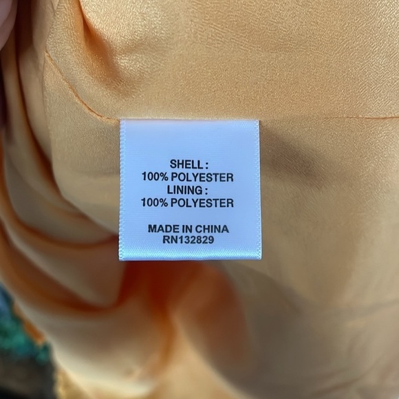 NWOT Lovers + Friends Doreen Mini Dress Mustard Embroidered Eyelet Fully Lined - Picture 15 of 15